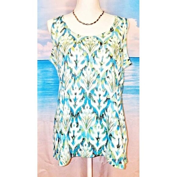 Set Lot of 3 Woman's TUNIC Tops ASSORTED COLORS shirts size MED - Picture 10 of 11
